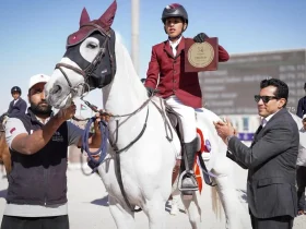 نتائج نهائي دوري الناشئين للفروسية