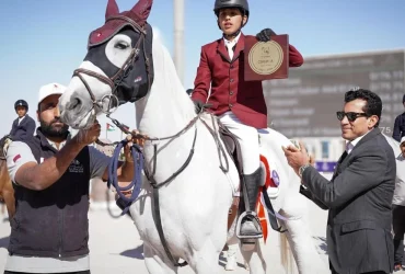 نتائج نهائي دوري الناشئين للفروسية