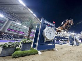 اختتام الجولة السادسة من بطولة "لونجين - هذاب" للفروسية