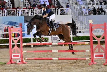 ختام مسابقات قفز الحواجز بمزرعة الرحبة بمشاركة 125 خيلًا