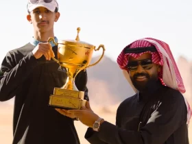 تتويج بطل سباق كأس الاتحاد السعودي للفروسية للقدرة والتحمل