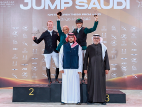 الفارس عبد الله الشربتلي بطل شوط الجائزة الكبرى