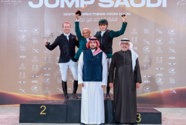 الفارس عبد الله الشربتلي بطل شوط الجائزة الكبرى