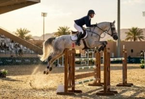 البطولة نخبة من الفرسان المحليين والدوليين