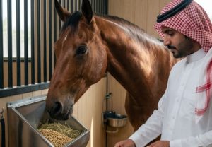 تفرض السلطات البيطرية مدة الحجر حسب الدولة المستوردة ونوع الخيل والغرض من التصدير.