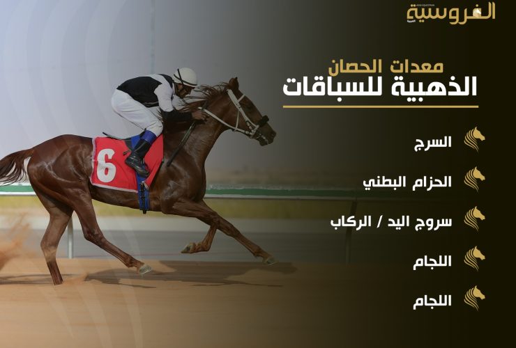 معدات الحصان للسباق