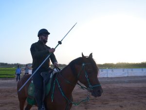 أجواء تنافسية تعكس مستوى التطور في تربية الخيل.