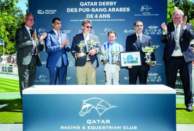 لقب داربي قطر للخيل العربية الأصيلة من الفئة الأولى