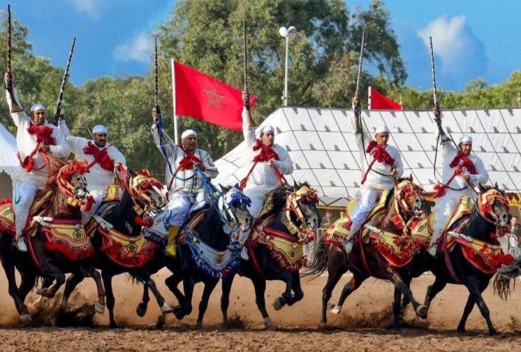 مهرجان زناتة يرسخ حضور التبوريدة