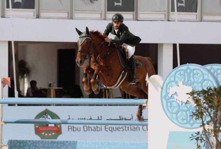 منافسات قفز الحواجز في أبوظبي