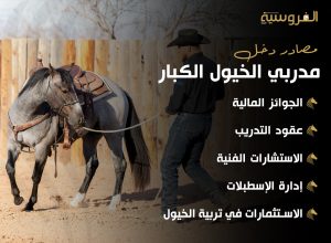 مصادر دخل مدربي الخيول الكبار