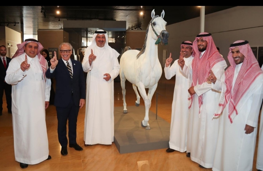 فرس وفارس يتصدر معرض تاريخ الخيل