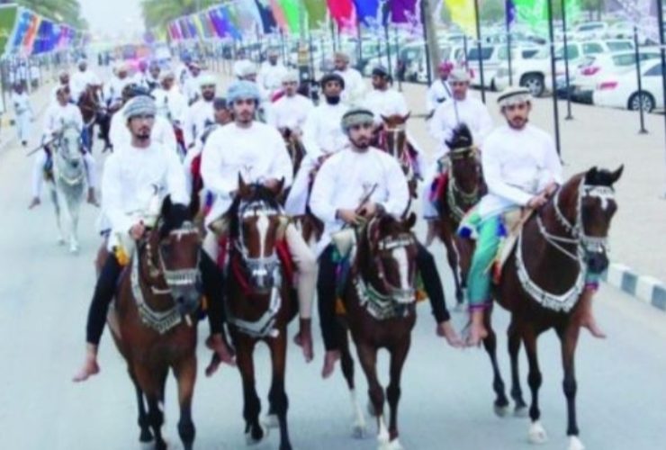 حصان هارب يربك حركة المرور في صلالة قبل السيطرة عليه
