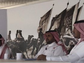 "الإعلام الجامعي" يختتم تجربته الميدانية في مهرجان ولي العهد للهجن