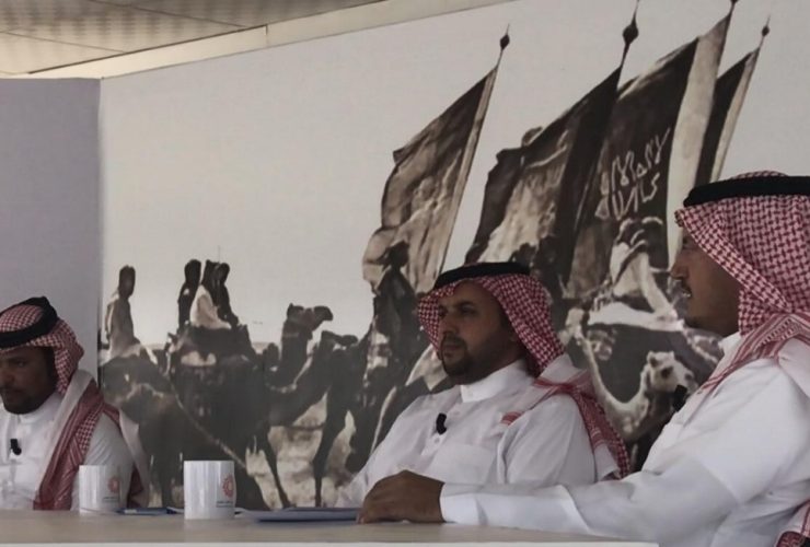 "الإعلام الجامعي" يختتم تجربته الميدانية في مهرجان ولي العهد للهجن