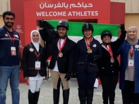 الكويت تحصد المراكز الثلاثة الأولى في فروسية الأولمبياد الخاص