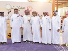 محافظ الطائف الأمير فواز بن سلطان بن عبدالعزيز يشهد ختام النسخة السادسة من كأس الاتحاد السعودي للهجن
