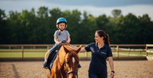 مصطلح "العلاج بالخيل" يشمل أنشطة مختلفة