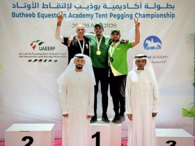 «سلطان» يحصد ذهبية الفرق في افتتاح موسم التقاط الأوتاد بالإمارات
